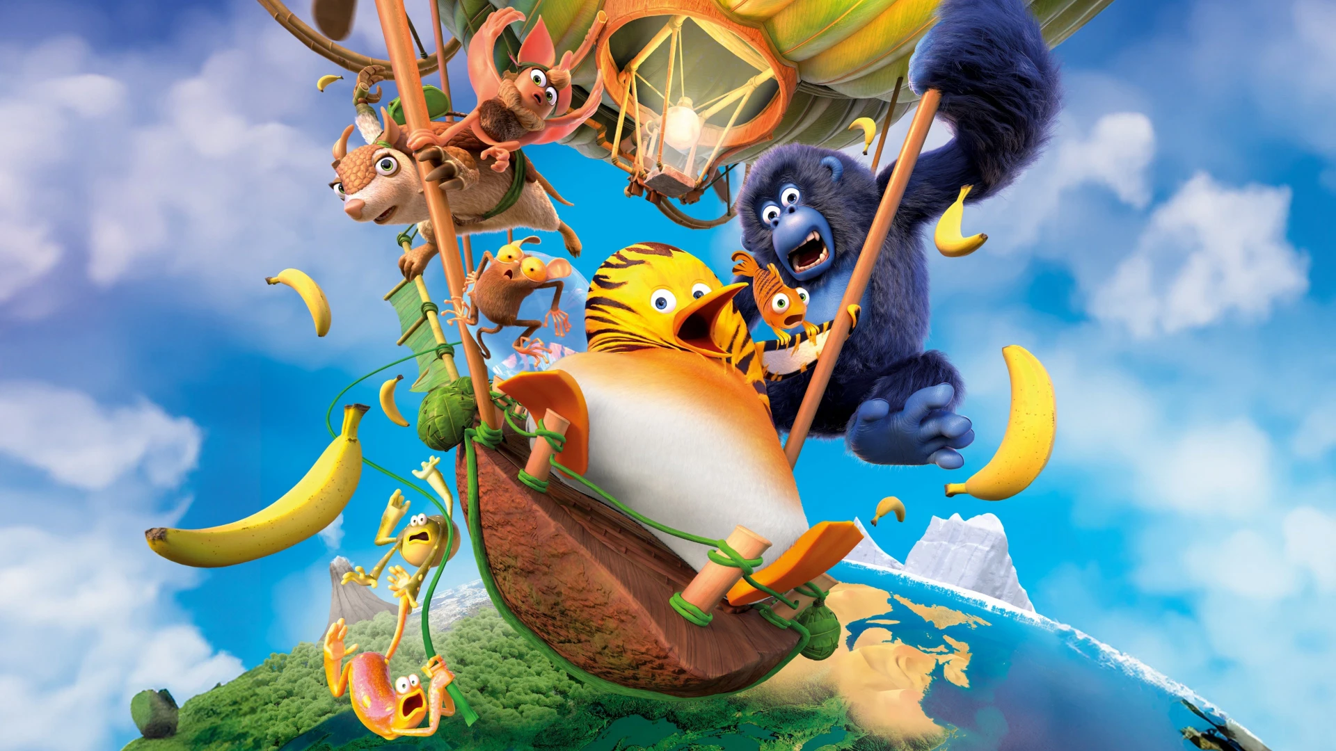 Hổ Cánh Cụt & Biệt Đội Rừng Xanh 2: Quậy Banh Thế Giới - The Jungle Bunch: Operation Meltdown